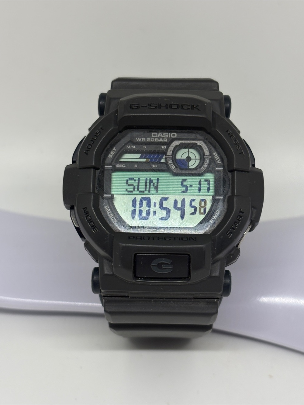 Casio Black Digital G-Shock Rugged Sport Watch